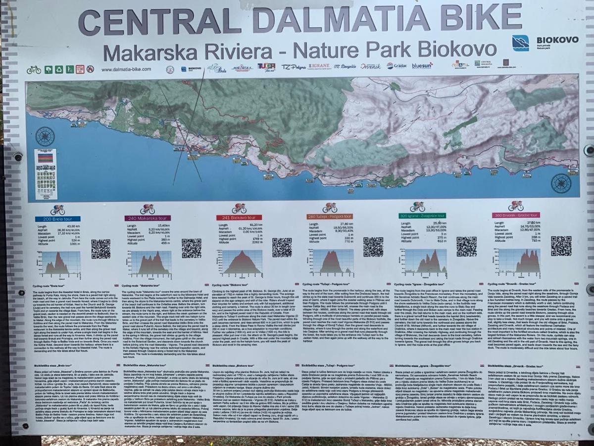 Apartman Senka Podgora Buitenkant foto
